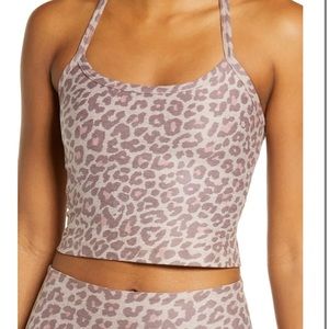 Beyond Yoga Workout Set Leopard